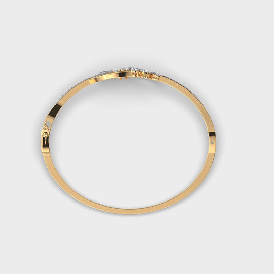 Peony Poise Diamond Bracelet