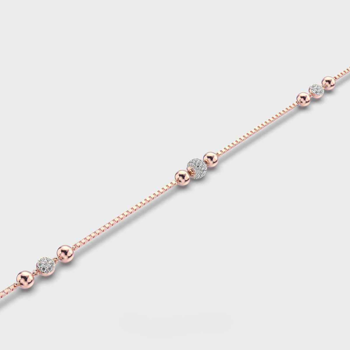 Golden Beaded Bracelet