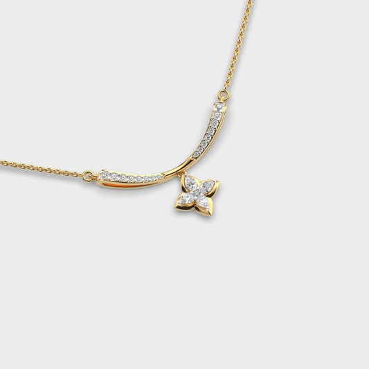 Dazzling Navira Diamond Necklace