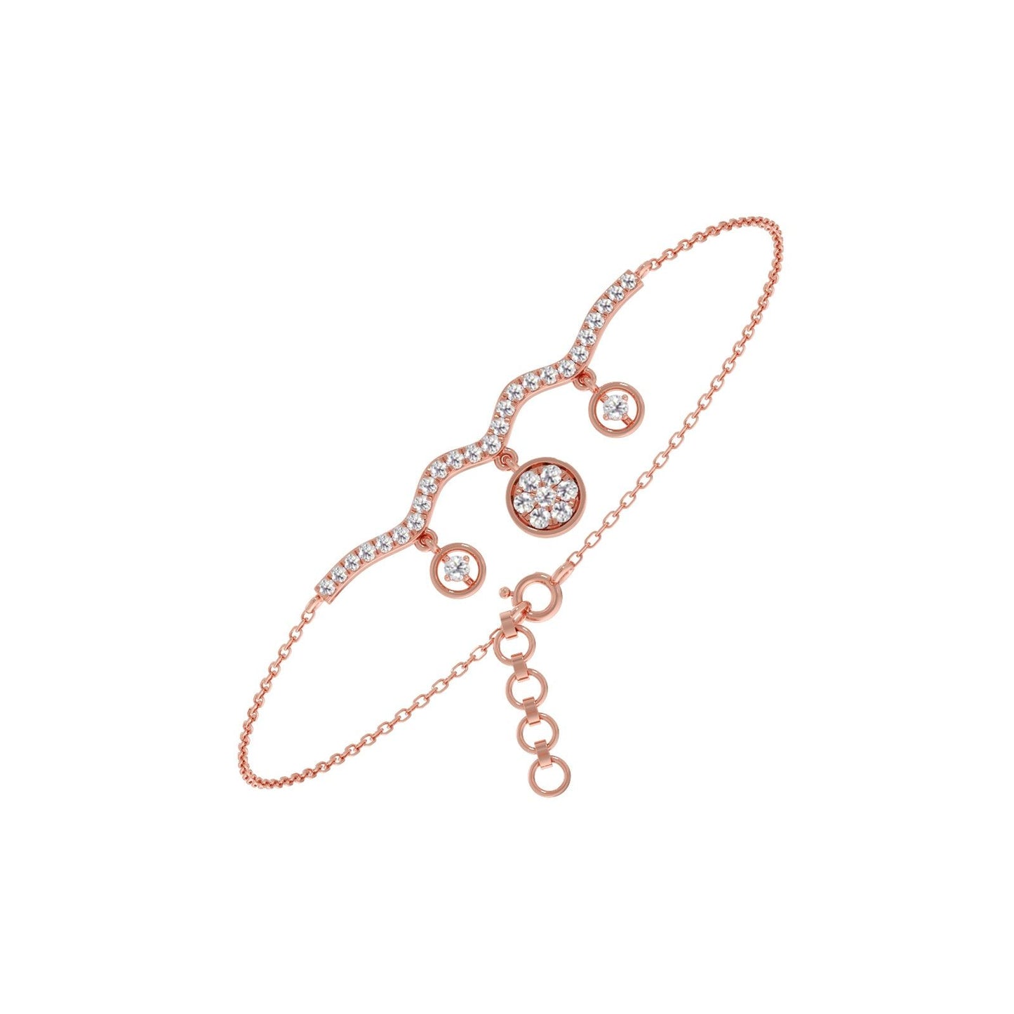 Curve Twilight Chain Bracelet