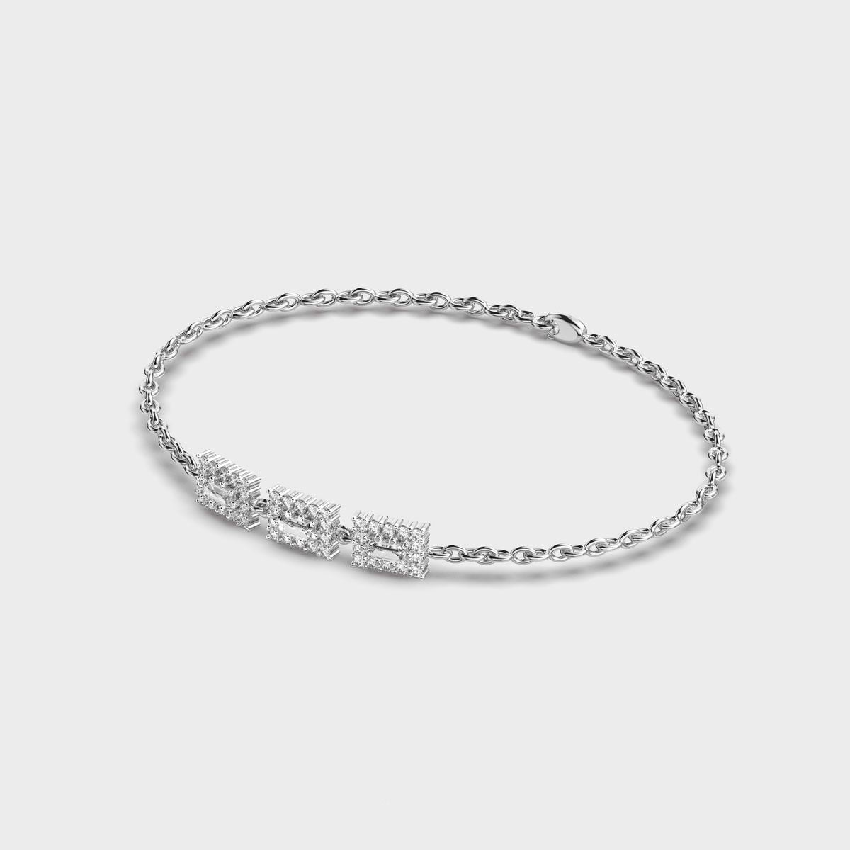 Sovereign Beam Diamond Bracelet
