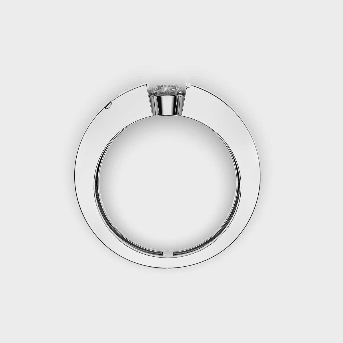 Shining Armour Diamond Band Ring For Men - View 11