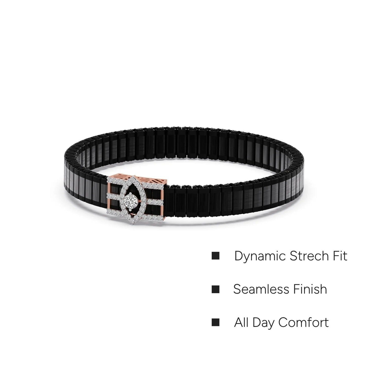 Trinetra Diamond Men's Bracelet