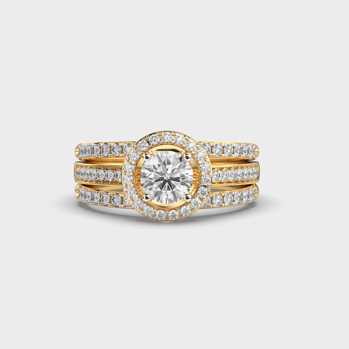Clarion Orb Diamond Ring - View 1