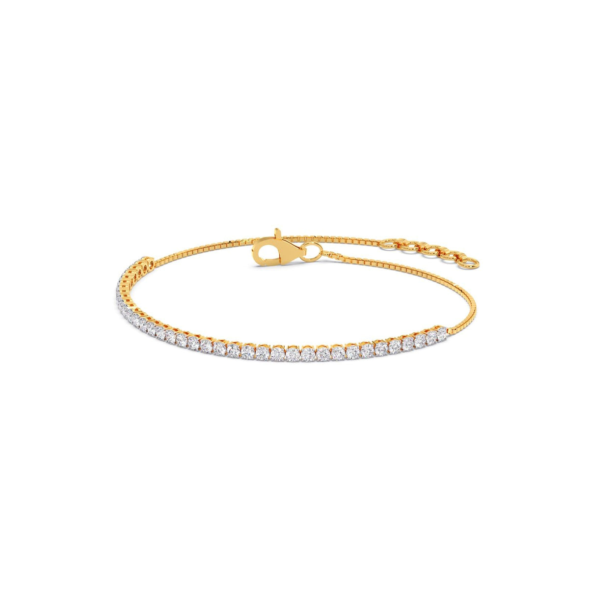 Timeless Glimmer Diamond Tennis Bracelet