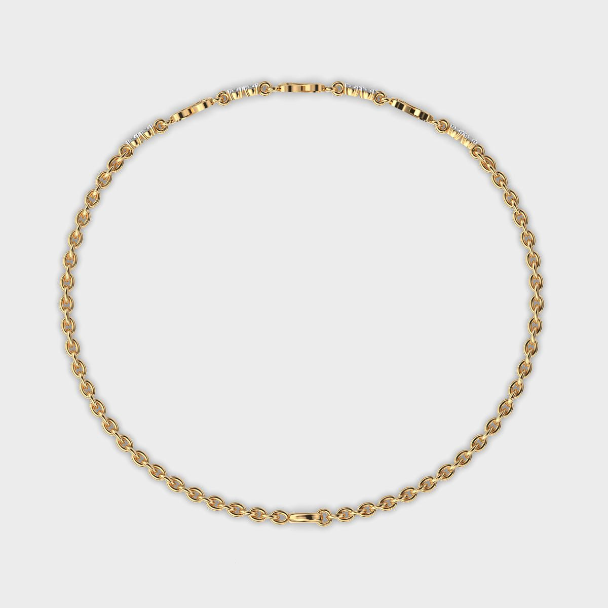 Eternal Infinity Link Diamond Bracelet