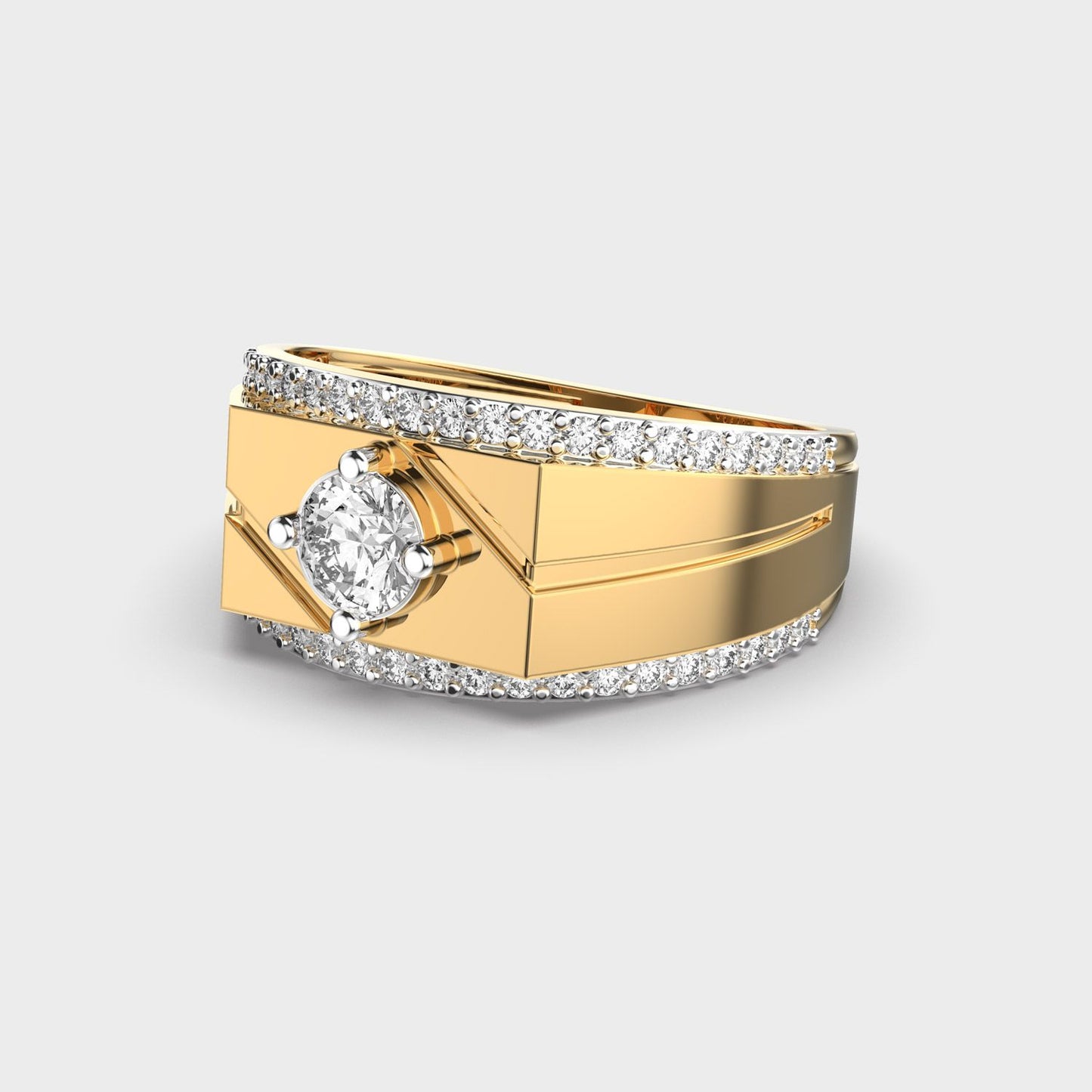 Majestic Crest Diamond Ring - View 11