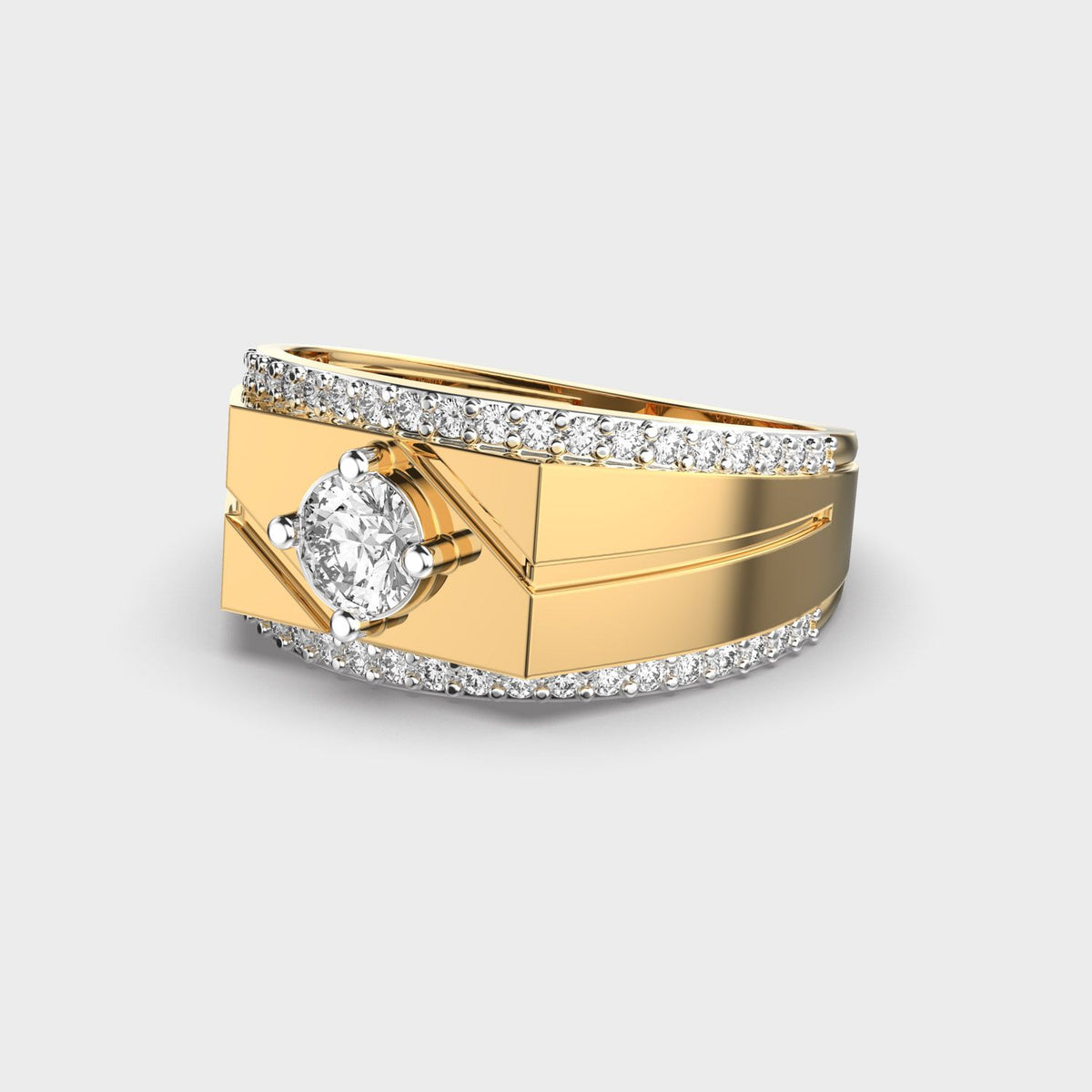 Majestic Crest Diamond Ring - View 11