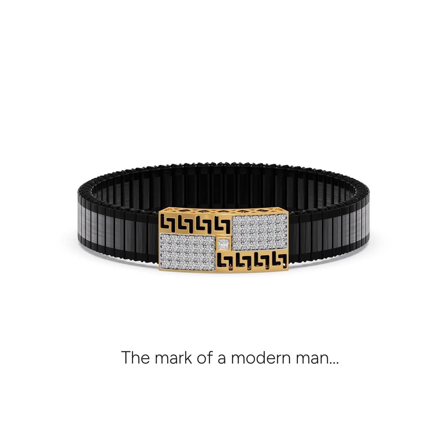 Forge Link Diamond Men's Bracelet
