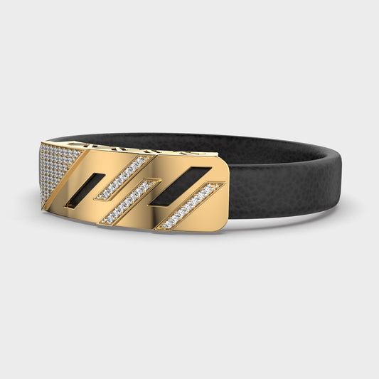 Black Beauty Diamond Bracelet For Men