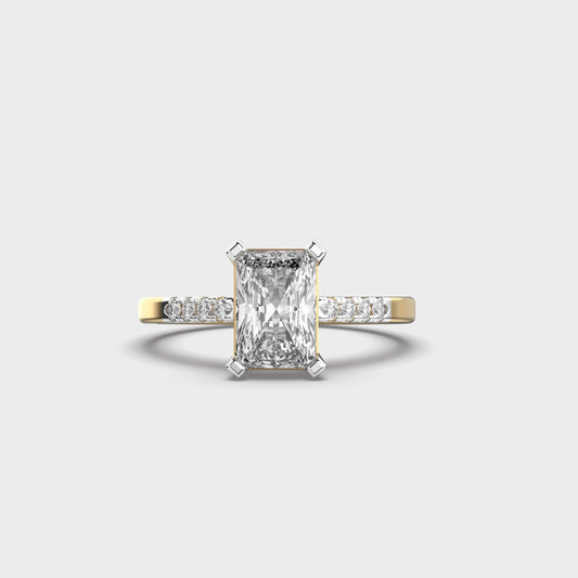 Glory Days Radiant Cut Diamond Ring - View 1