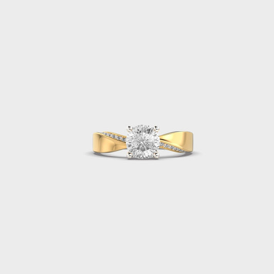 Zen Bloom Padma Cut Diamond Ring - View 1