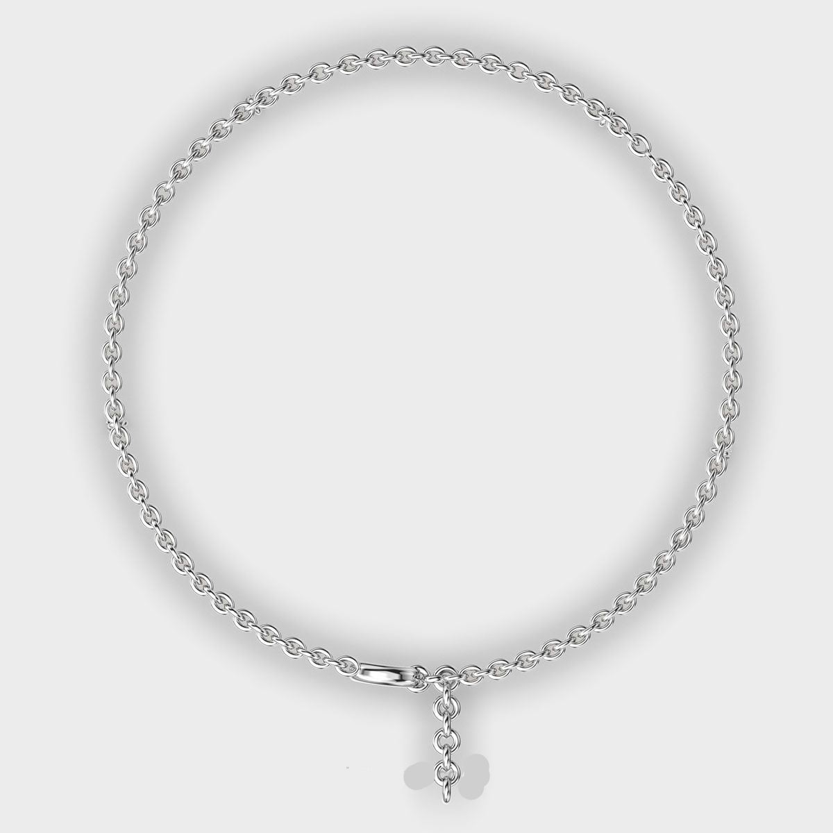Triple Chain Bracelet with Diamonds