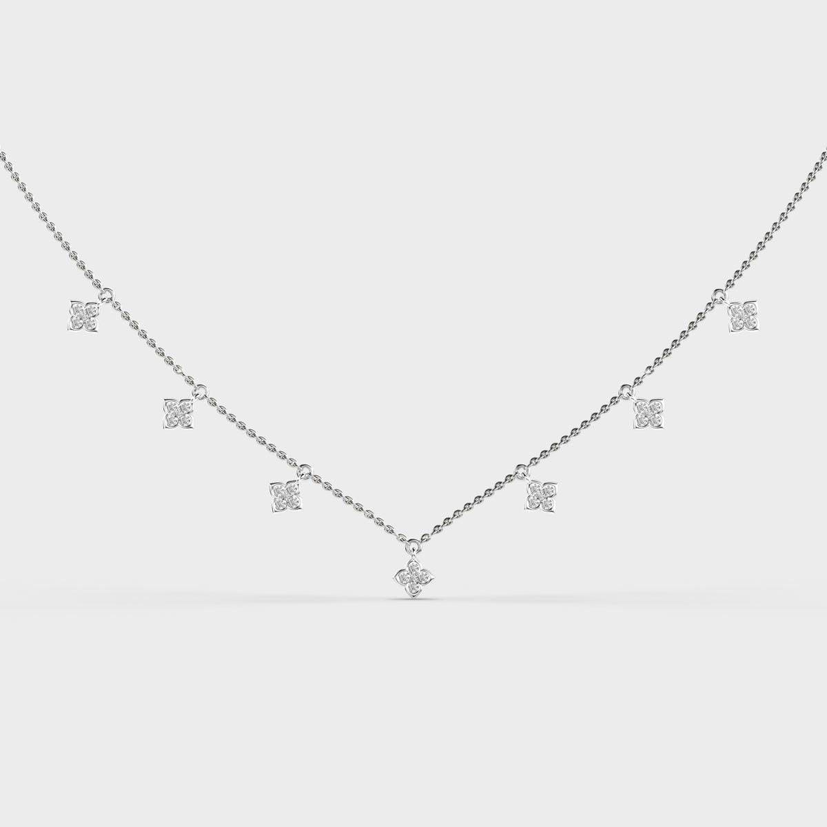 Constellation of Winter Diamond Necklace