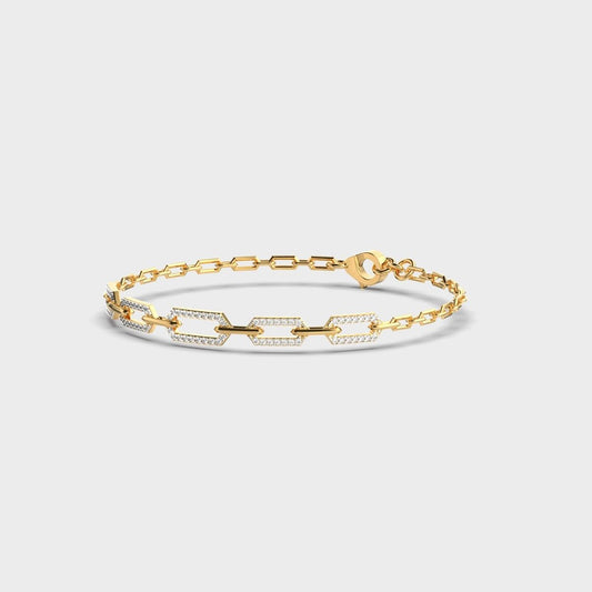 Linking In Love Diamond Bracelet