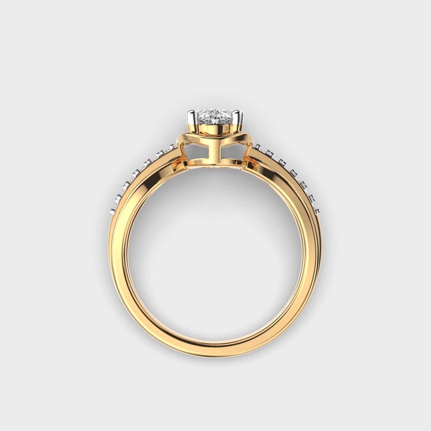 Ornate Moments Pretty Diamond Ring - View 4