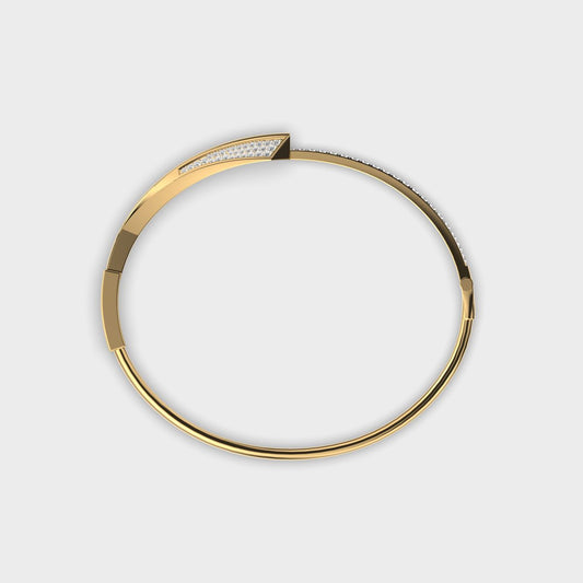 Mermaid Fin Diamond Bracelet