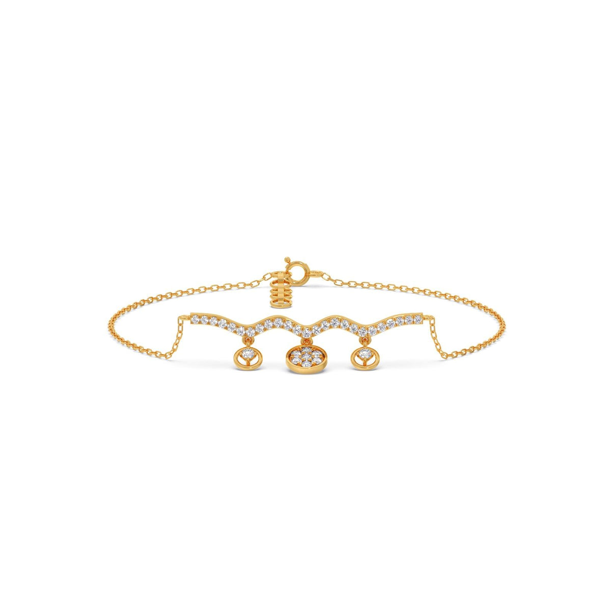 Curve Twilight Chain Bracelet