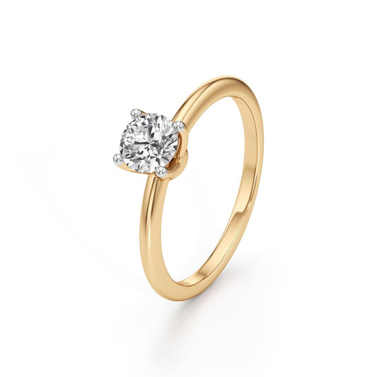 Eterna Solitaire â€“ Classic 0.60 Ct Diamond Ring