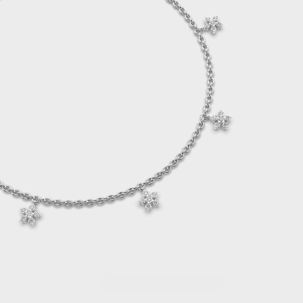 Star Drop Diamond Bracelet