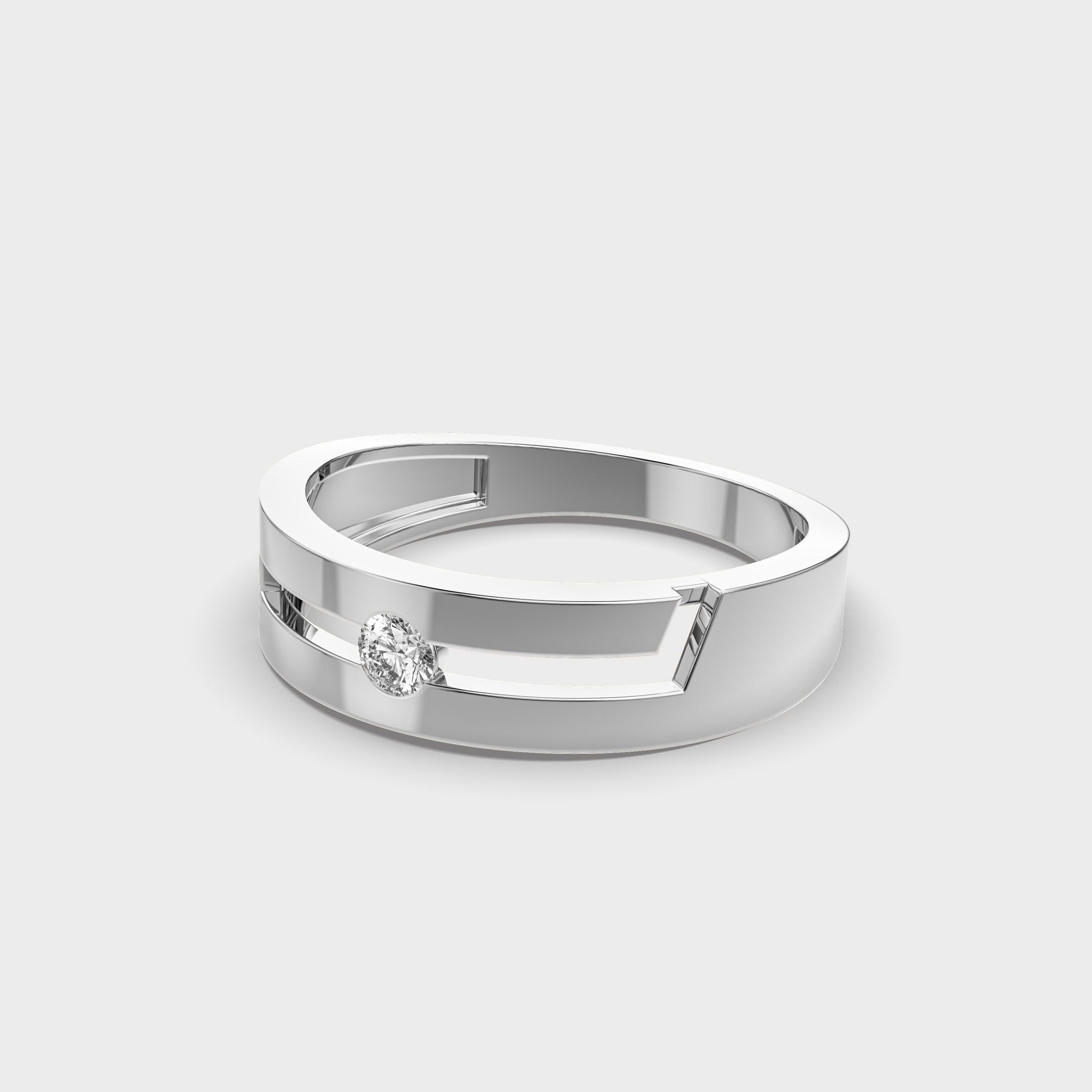 Nebula Path Diamond Ring - View 8