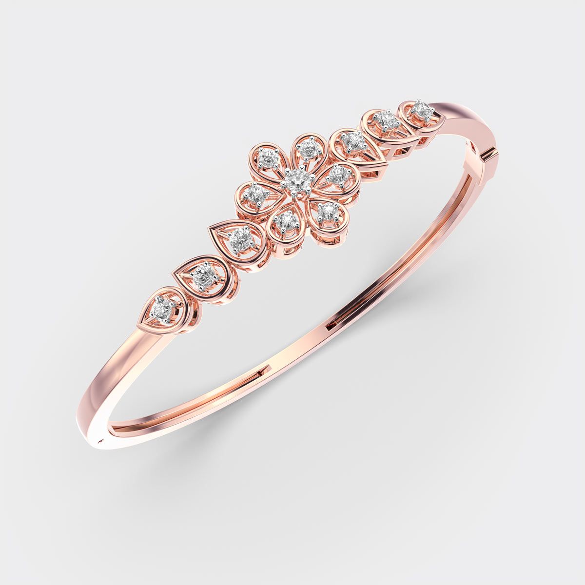 Kiss Me Blossom Diamond Bracelet