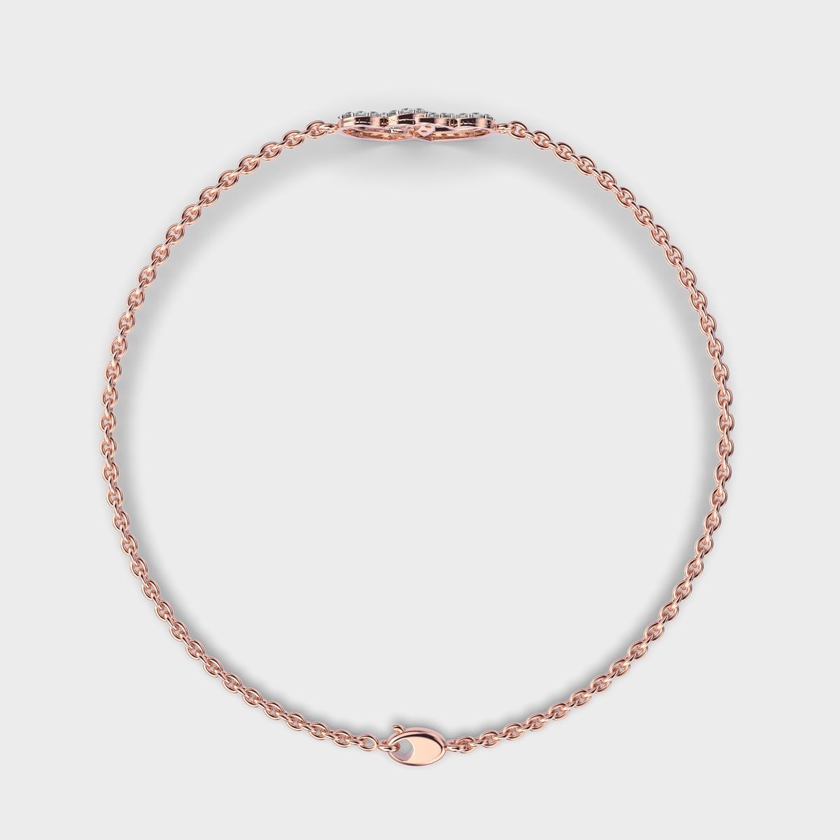 Rejoicing Hearts Diamond Bracelet