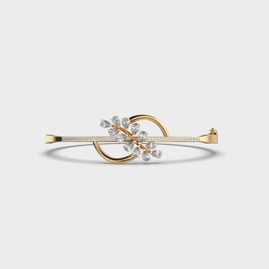 Peony Poise Diamond Bracelet