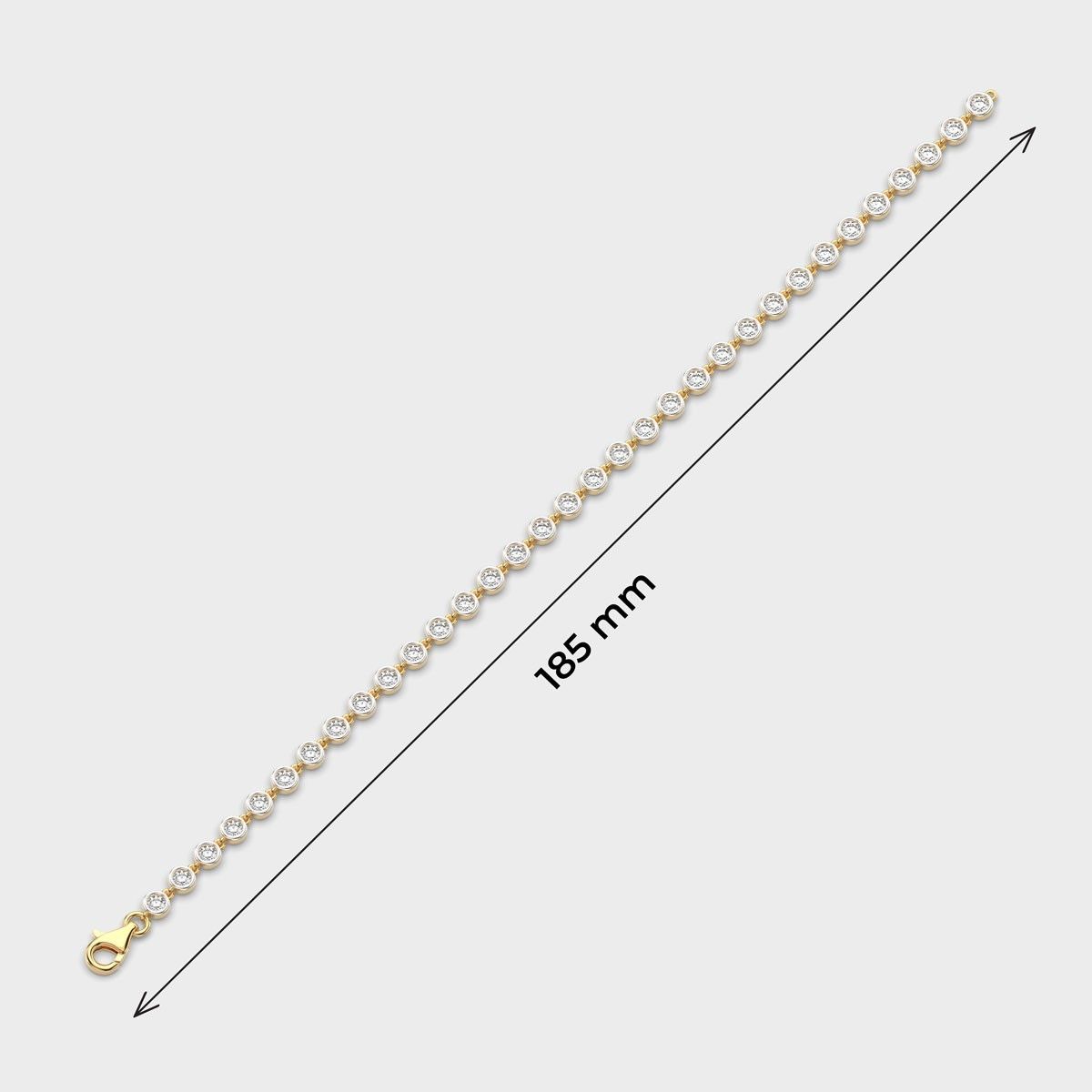 Delicate Round Diamond Bracelet