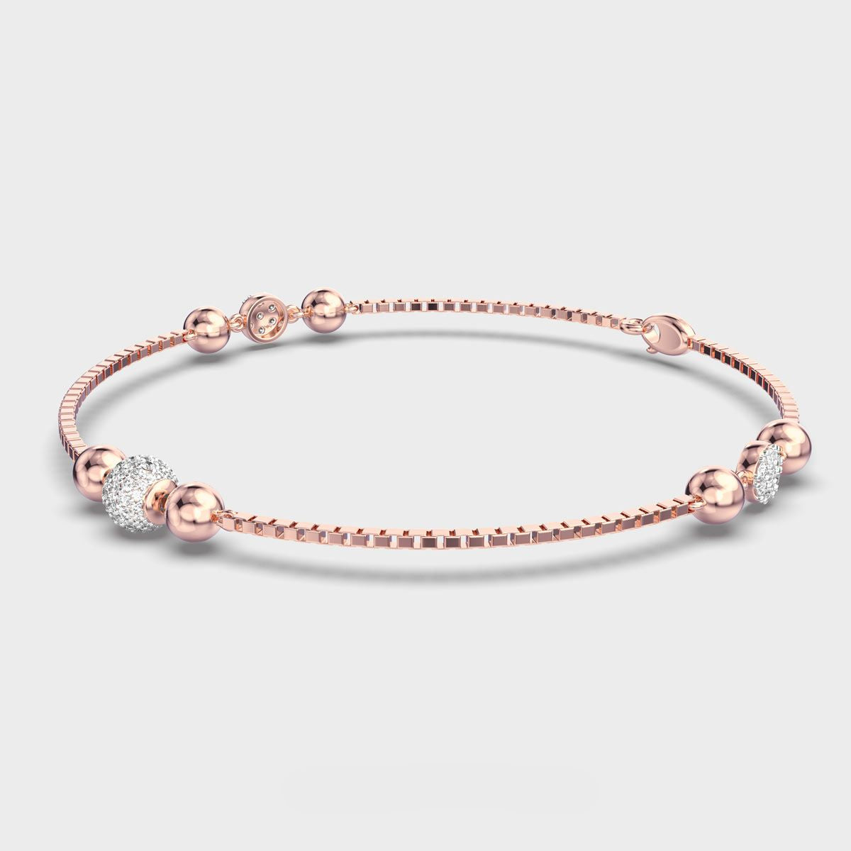 Golden Beaded Bracelet