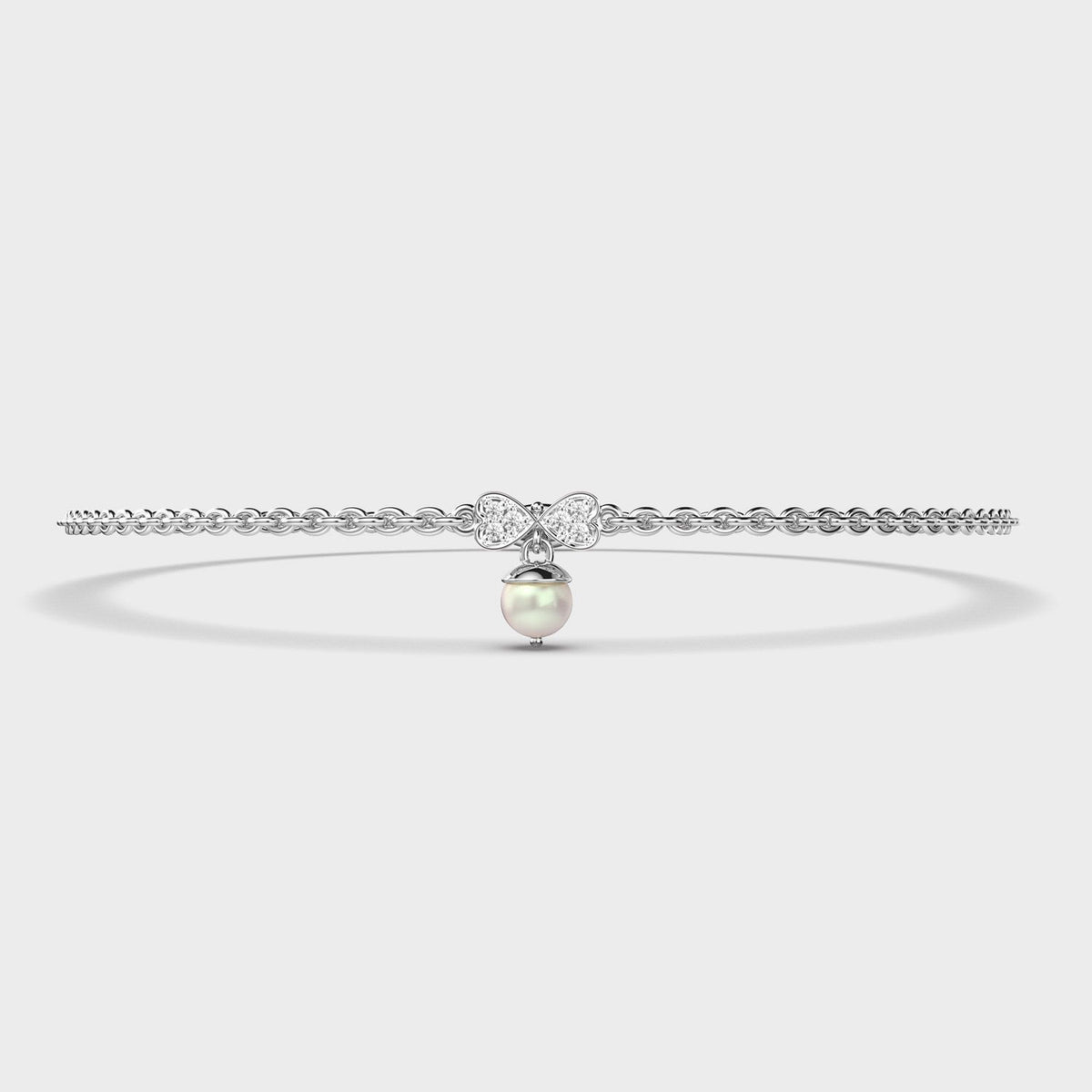 Sleek Horizon Diamond Bracelet