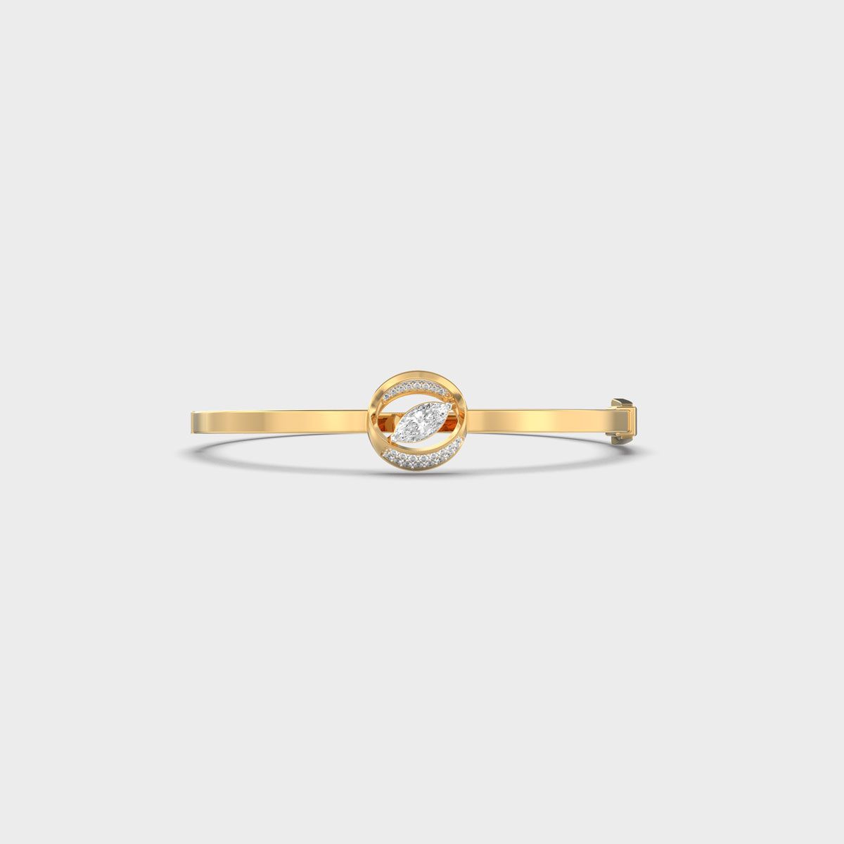 Framed Marquise Diamond Bracelet