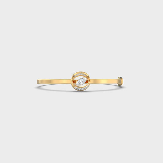 Framed Marquise Diamond Bracelet