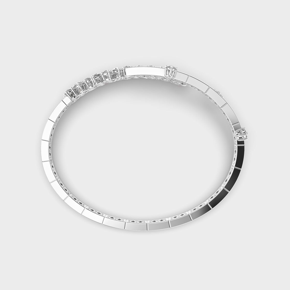 Caught In Vine Diamond Bracelet