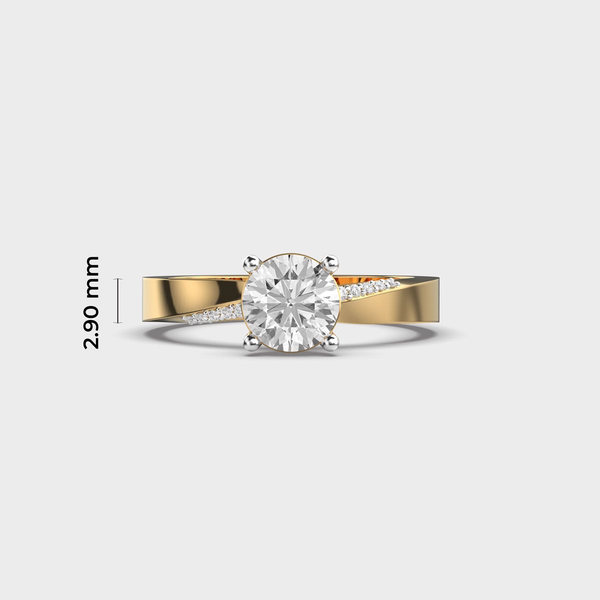 Romance Keepsake Couple Diamond Ring - View 10