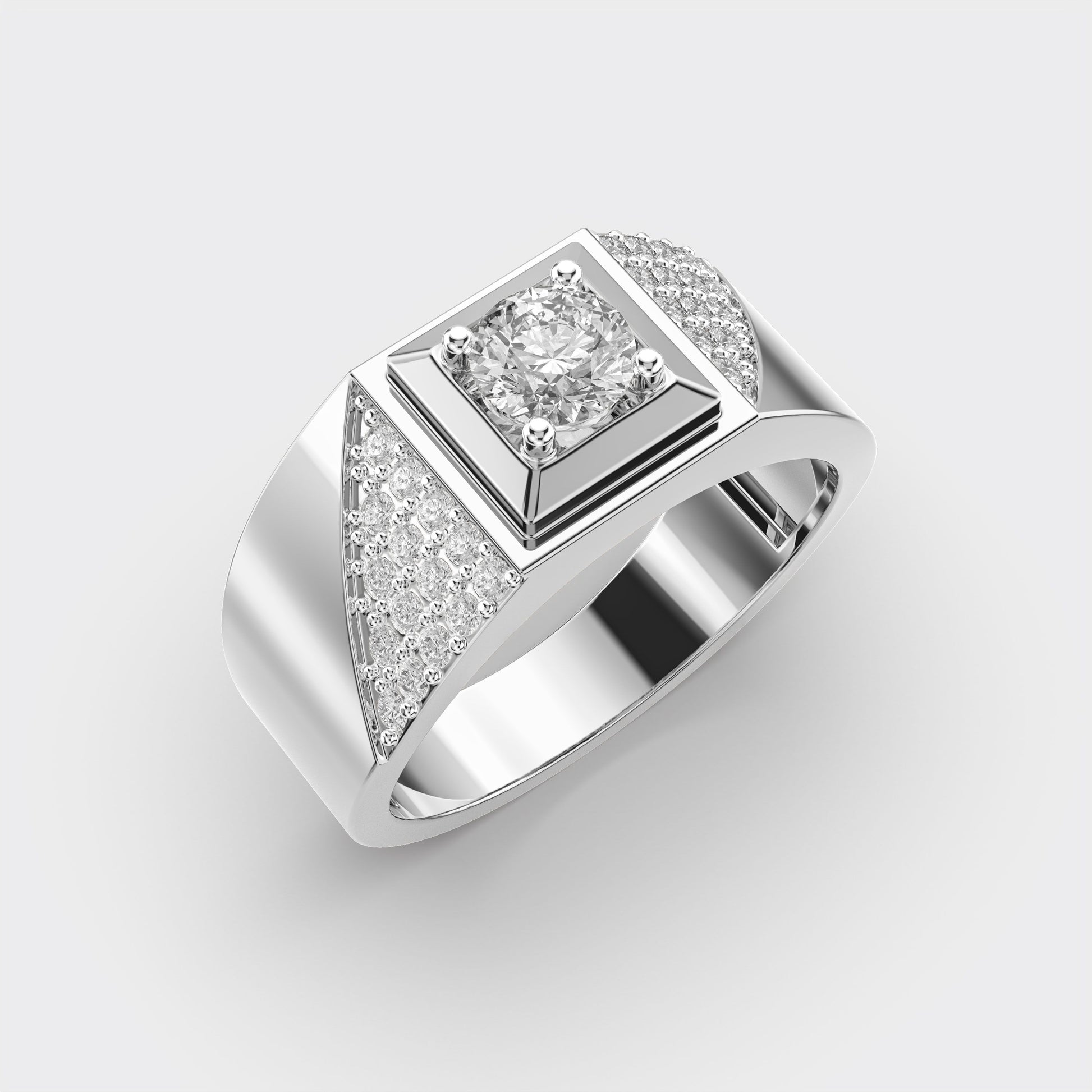Sync Point Diamond Ring - View 7