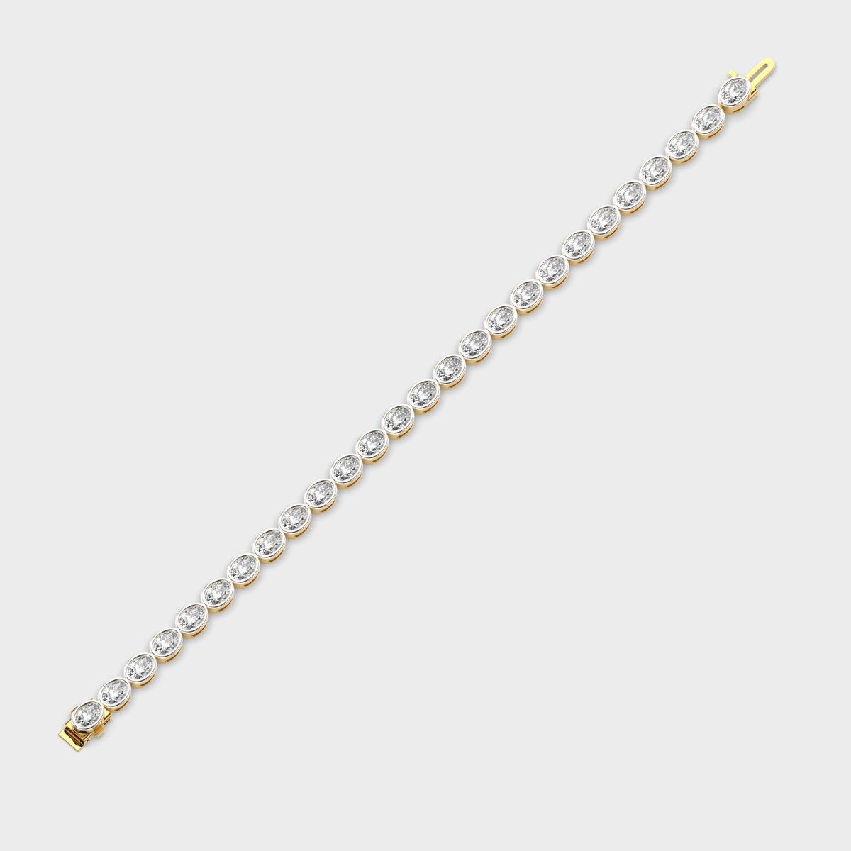 Delicate Pear Glory Diamond Bracelet