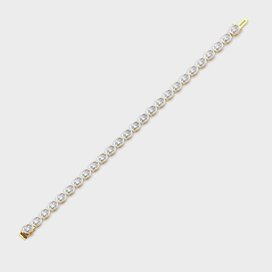 Delicate Pear Glory Diamond Bracelet