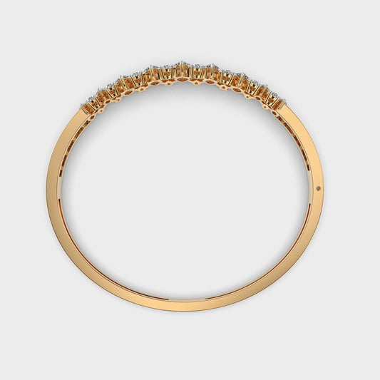 Stunning English Princess Diamond Bracelet