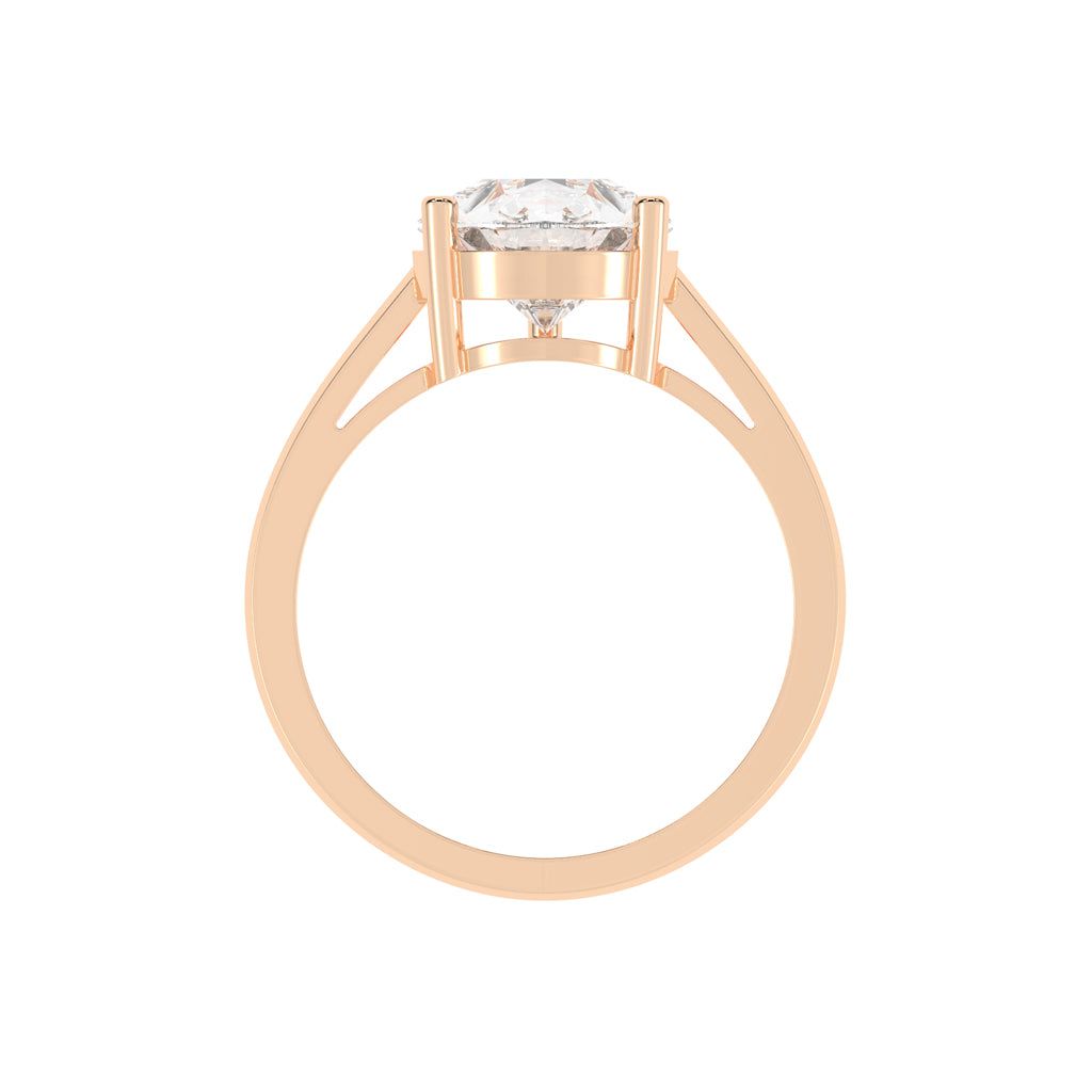Elysia Pear Diamond Ring
