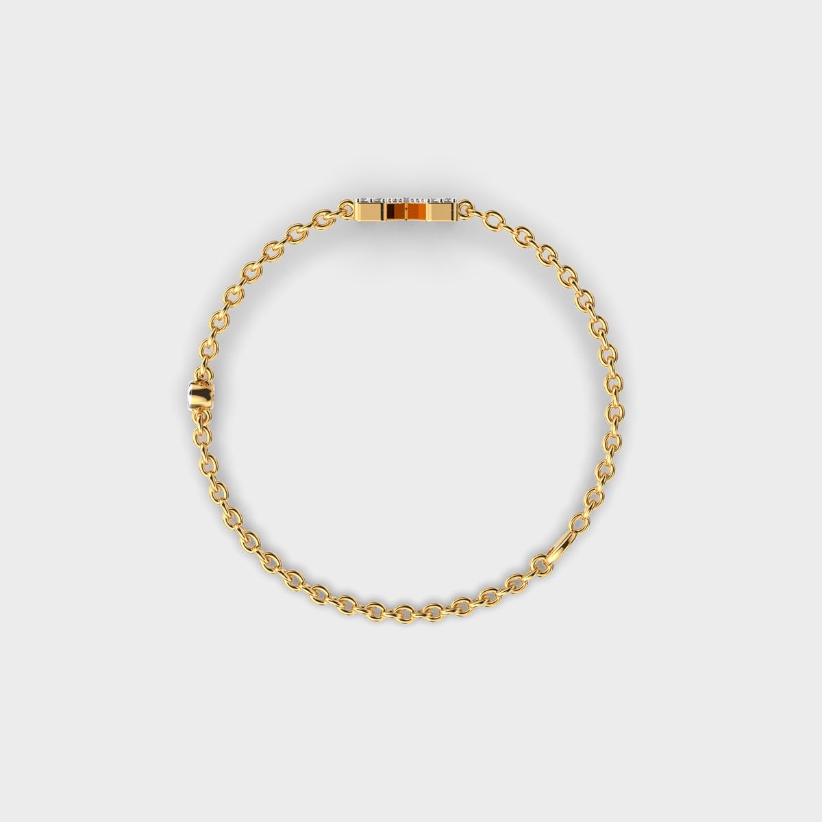 Mesmerising M Initial Bracelet