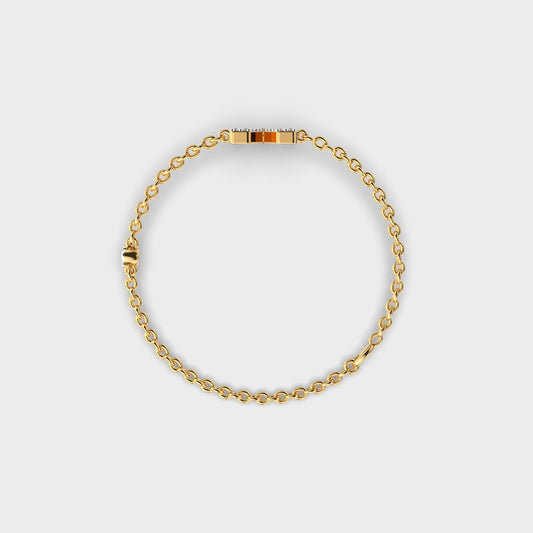Mesmerising M Initial Bracelet