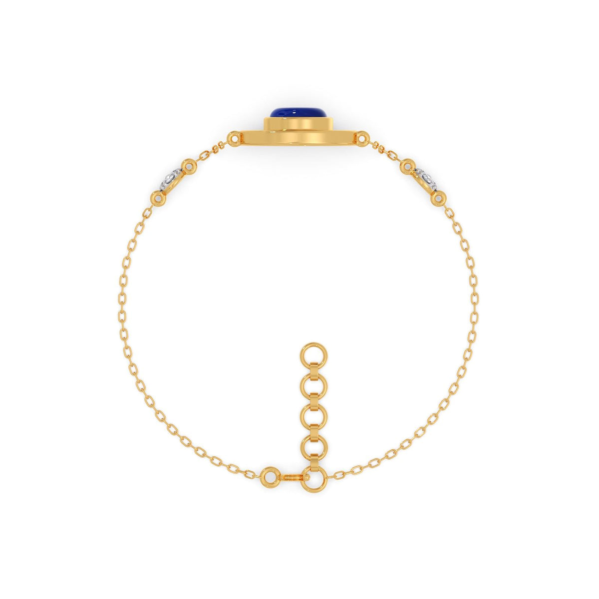 Lumiere Evil-Eye Diamond Chain Bracelet