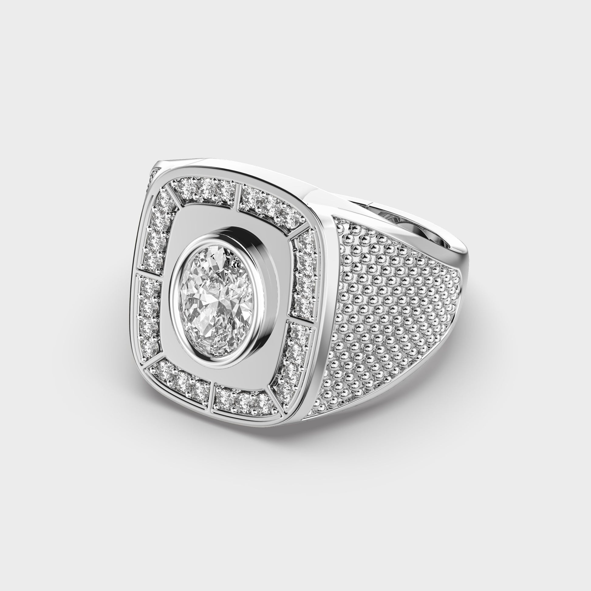 Heritage Crest Diamond Ring - View 8