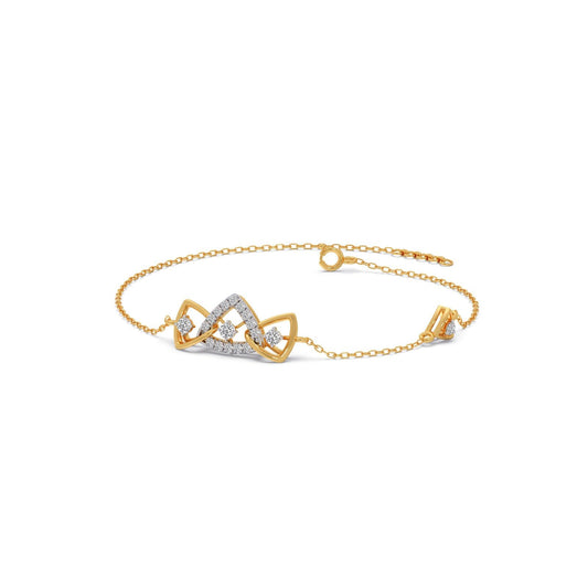 Trilink Chain Bracelet