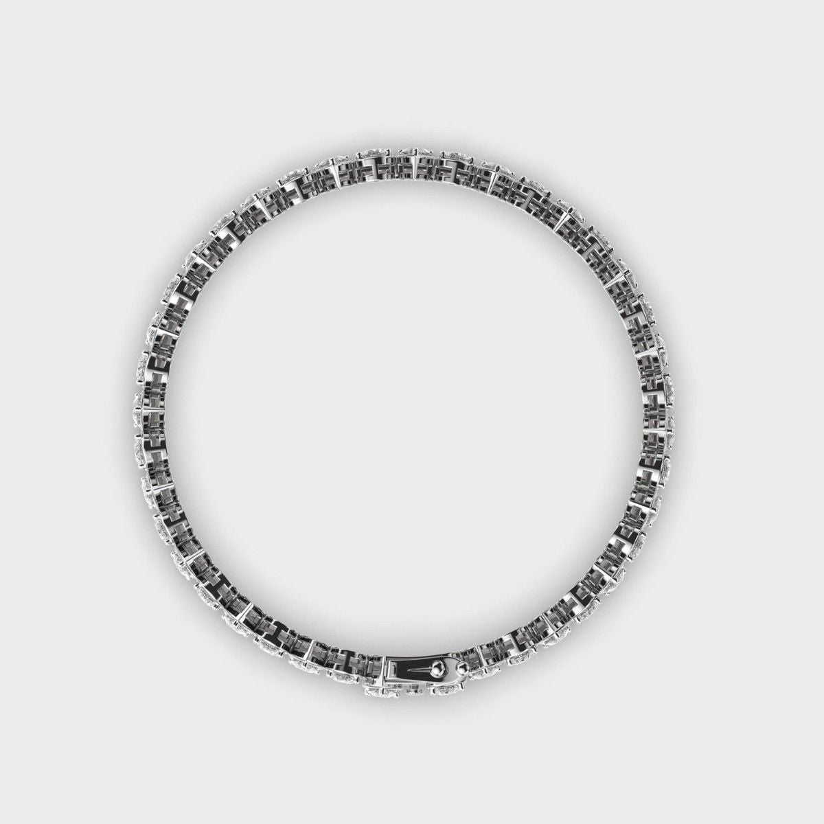 Pretty Woman Pear Diamond Bracelet