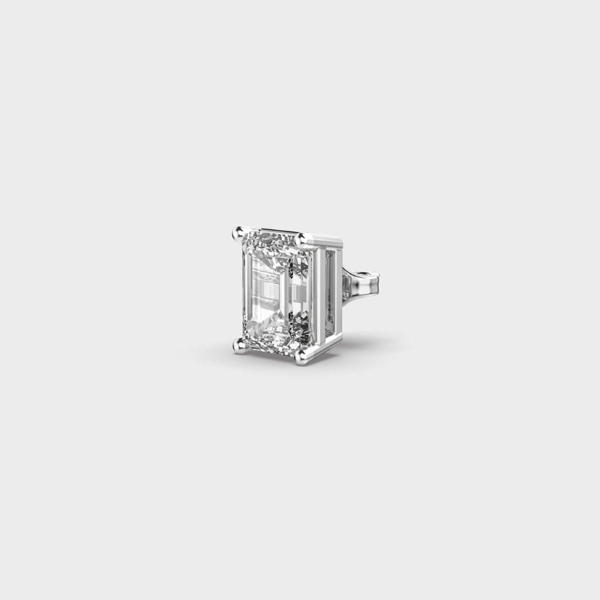 Emerald Luxe Diamond Stud