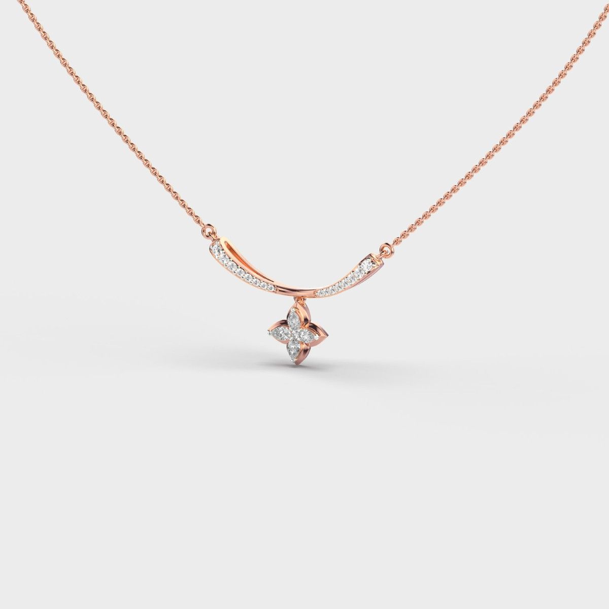 Dazzling Navira Diamond Necklace