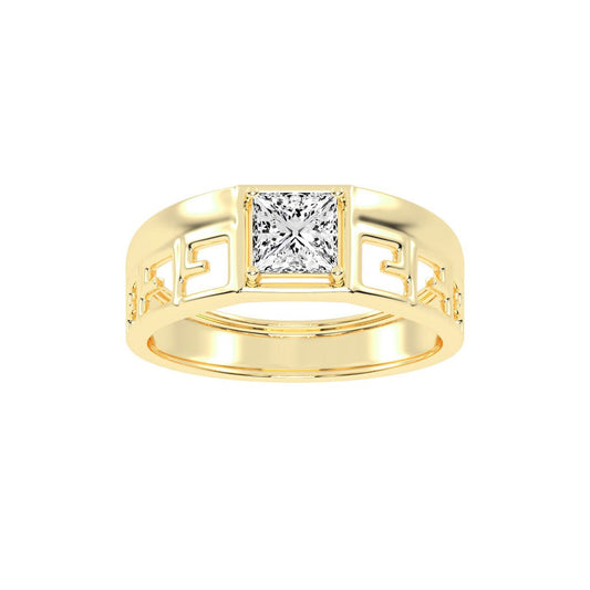 1.00Ct Princess Shape Solitaire