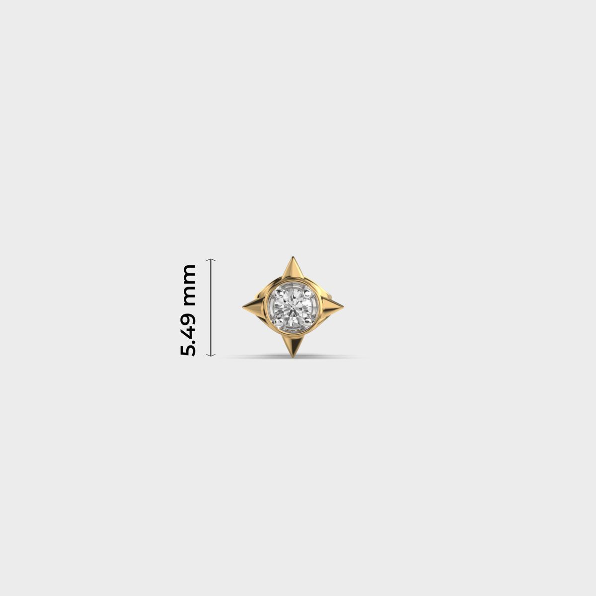 Titan Eye Diamond Stud